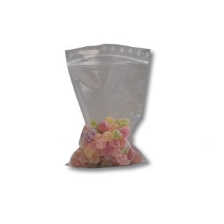 LDPE Druckverschlussbeutel 160 x 220 mm 50my stark, 4.000 Stck Karton, transparent